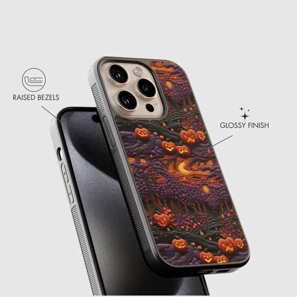Halloween Phone Cover – iPhone 16, 15 Pro, Galaxy S25, S24, S24 Ultra, Pixel 9 - Picture 3 of 9